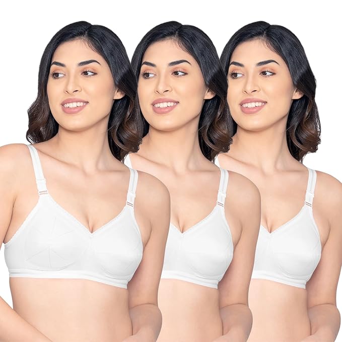 Kalyani Damini Full Coverage Non Padded Cotton Everyday Bra