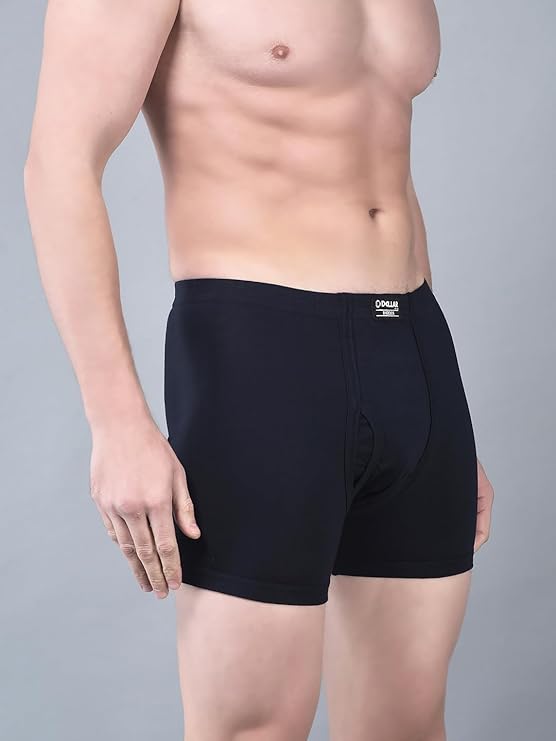 Dollar Bigboss Men's Cotton Modern Regular Solid Trunk Commando Size M to XXL