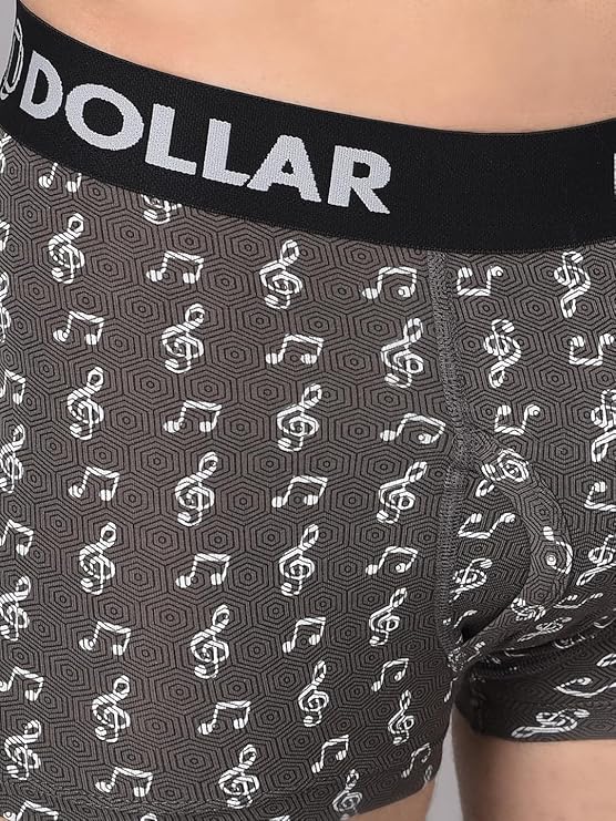 Dollar Bigboss Men's Assorted Cotton Trunk BTR17  Size M to XXL (Colour may vary)