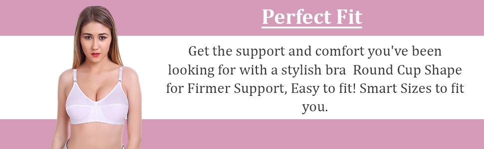 Teenager Bra Women's Cotton Non Padded Wired Regular, Full-Coverage Bra (Teenager 38DD WBS_White, Black, Skin_38)