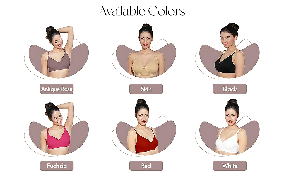 Ingrid  Women Cotton Non-Padded Non-Wired T-shirt Bra  Size 85cm