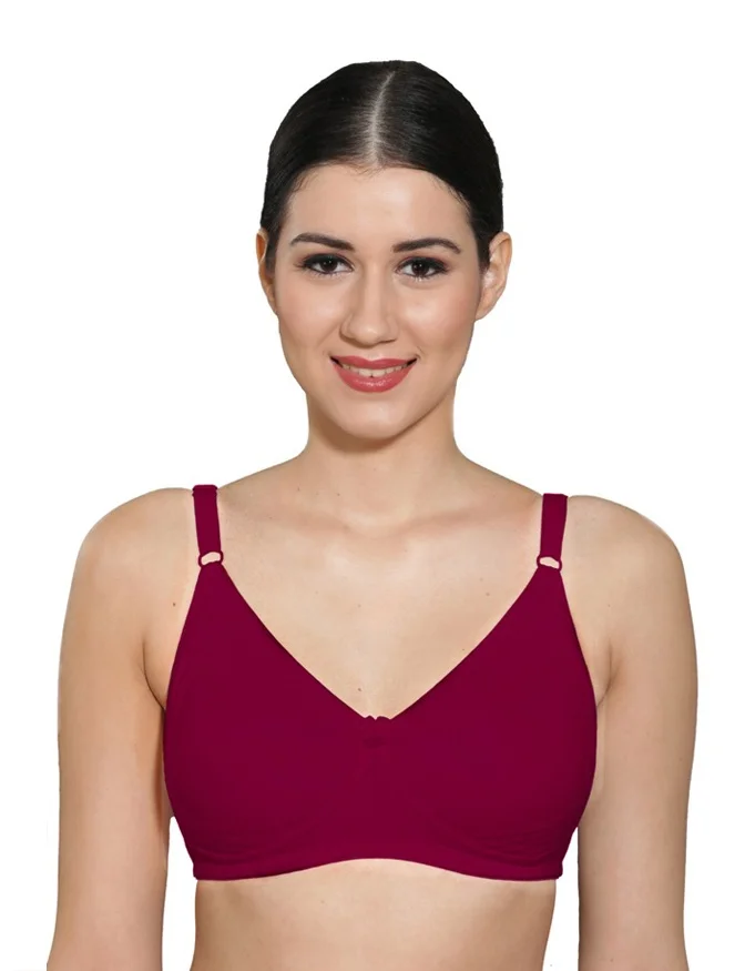 Ingrid  Women Cotton Non-Padded Non-Wired T-shirt Bra  Size 85cm