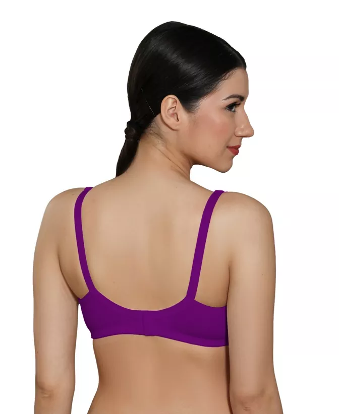 Ingrid  Women Cotton Non-Padded Non-Wired T-shirt Bra  Size 90cm