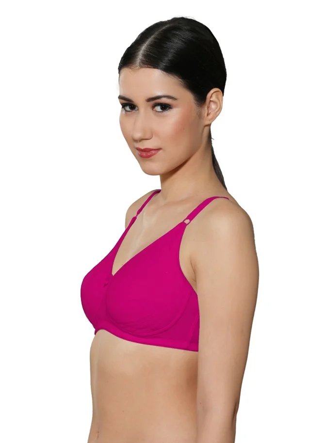 Ingrid  Women Cotton Non-Padded Non-Wired T-shirt Bra  Size 90cm