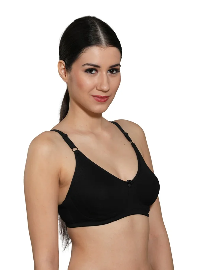 Ingrid  Women Cotton Non-Padded Non-Wired T-shirt Bra  Size 95cm