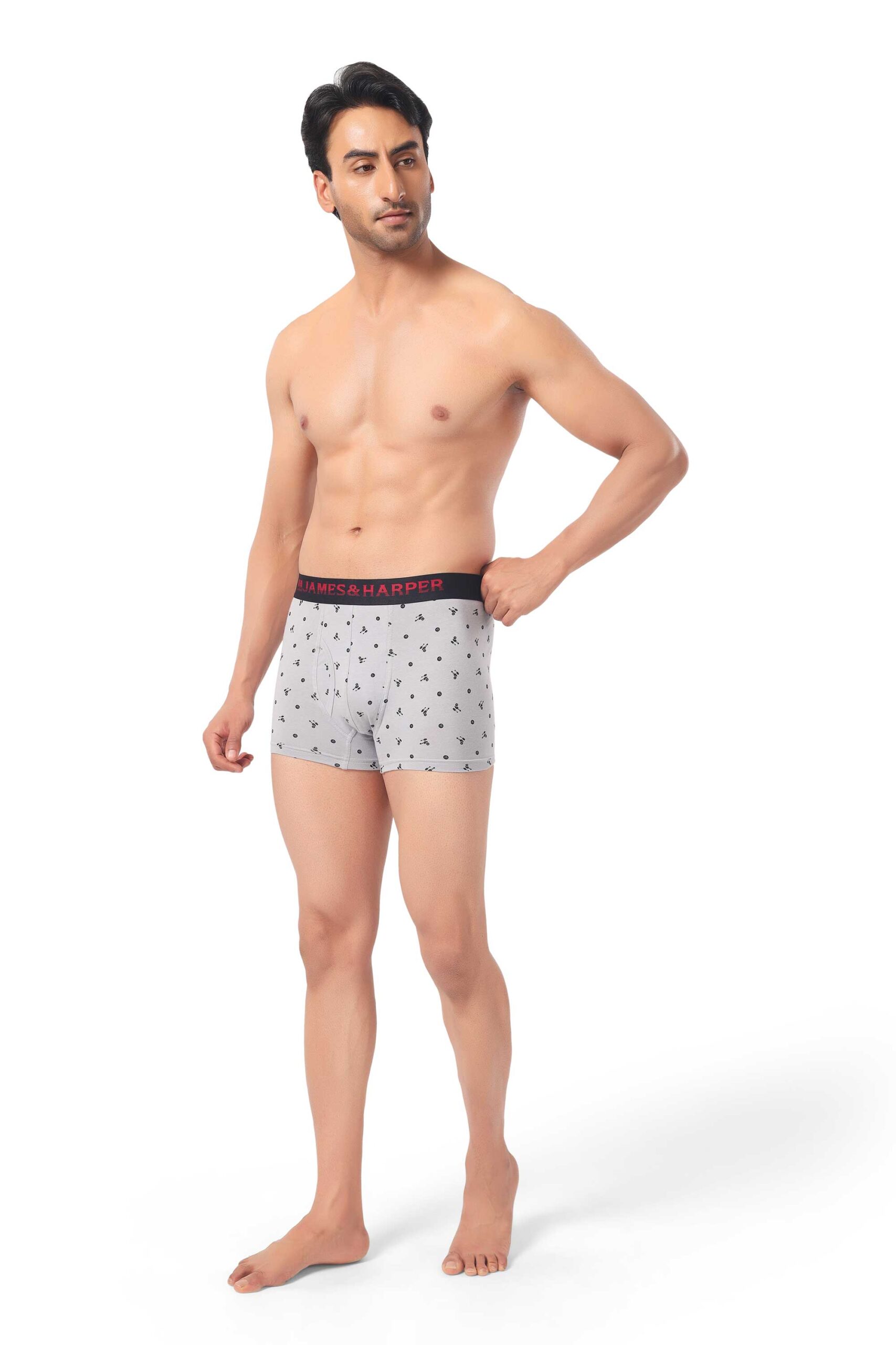 James & Harper Men's Printed Samrat Trunk Size 80 cm to 100 cm