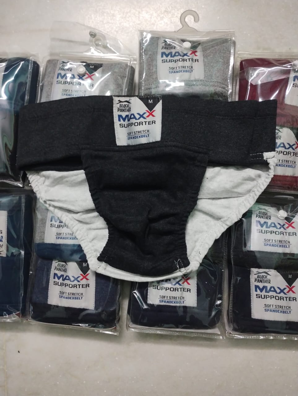 Black Panther Unisex Cotton Supporter (Pack of 1)