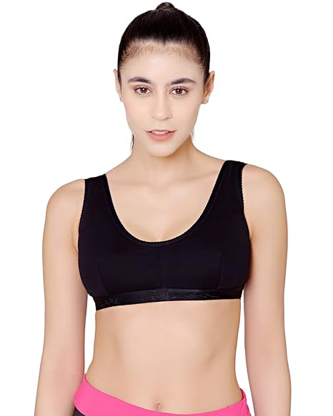 Bodycare Sports Bra 1607 all sizes (75 cm to 100 cm) white and skin colour