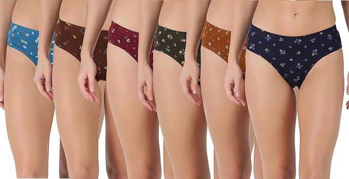 Dollar Lehar Super Combed Cotton Women's Plain Solid Panty Size 80 cm to 110 cm