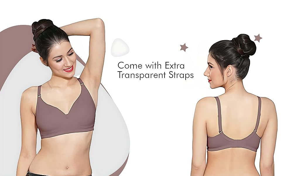 Ingrid  Women Cotton Non-Padded Non-Wired T-shirt Bra  Size 100cm