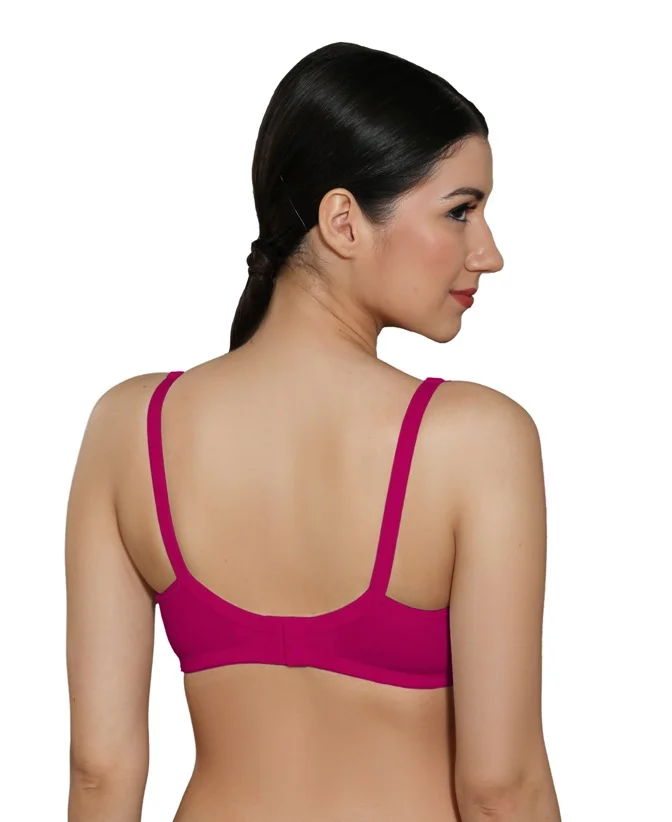 Ingrid  Women Cotton Non-Padded Non-Wired T-shirt Bra  Size 100cm