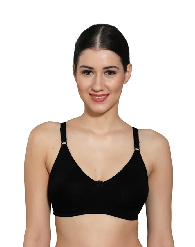 Ingrid  Women Cotton Non-Padded Non-Wired T-shirt Bra  Size 100cm